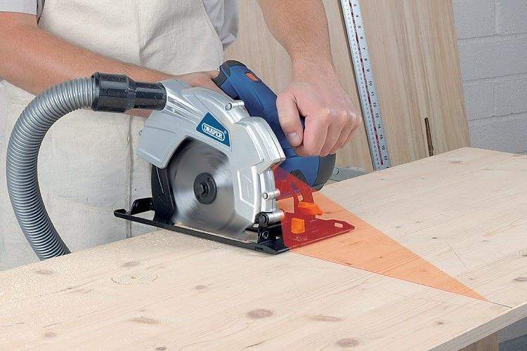 Circular saw laser guide