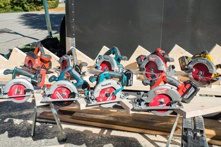 Circular saw testing