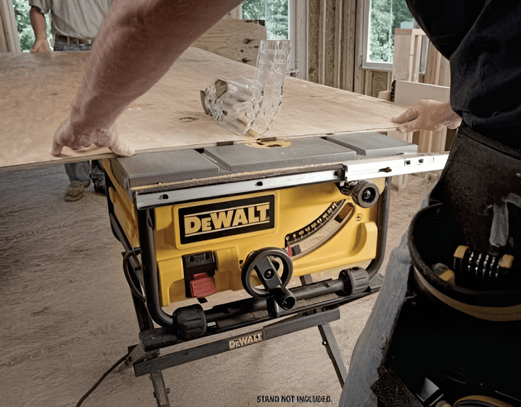 DWE7480XA is one of the easiest portable table saws to operate