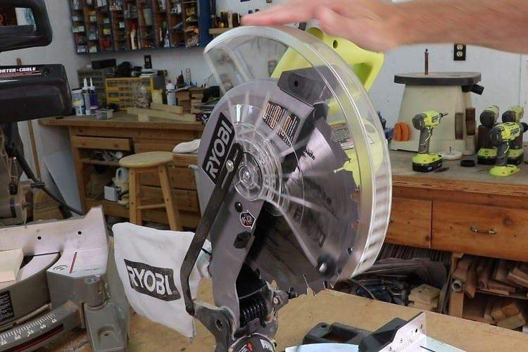 Miter saw blade guards